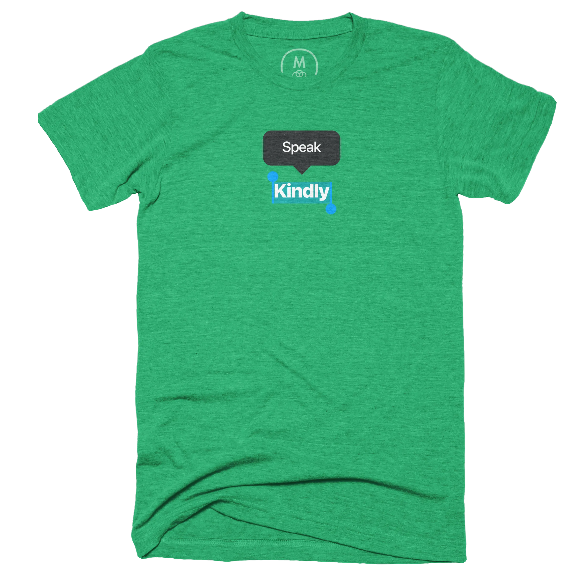 Speak Kindly” graphic tee, pullover hoodie, onesie, tank, pullover  crewneck, and long sleeve tee by Matt Kush.