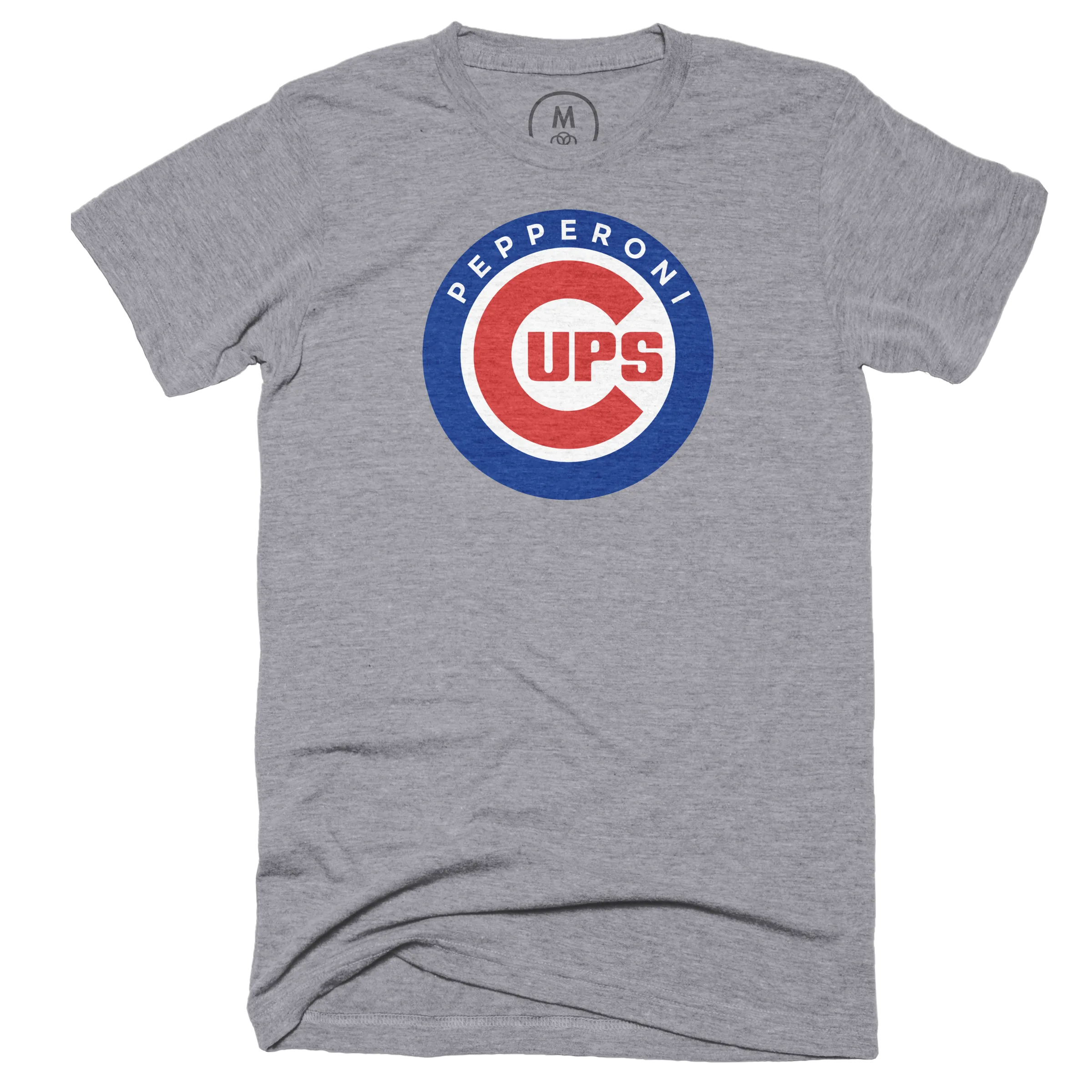 Youth Heathered Gray Chicago Cubs Tri-Logo T-Shirt, hoodie